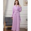 Women's Terry Cloth Robe Kimono Long Cotton Bathrobe Unisex Terry Bathrobe Terry Full Length Robe