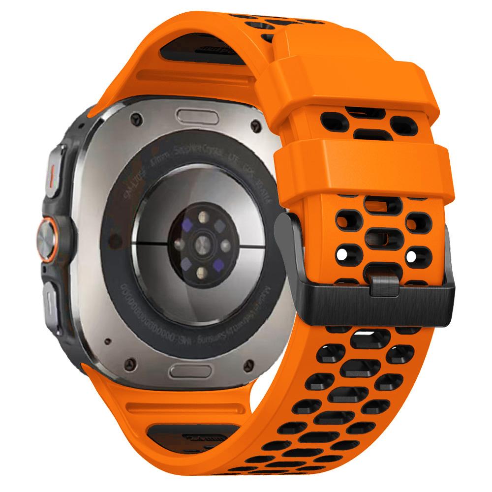Prodyšný silikonový řemínek pro Samsung Galaxy Watch Ultra2 2026 Náramek pro Samsung Watch Ultra 47mm 2025/2024 Sportovní řemínek Příslušenství