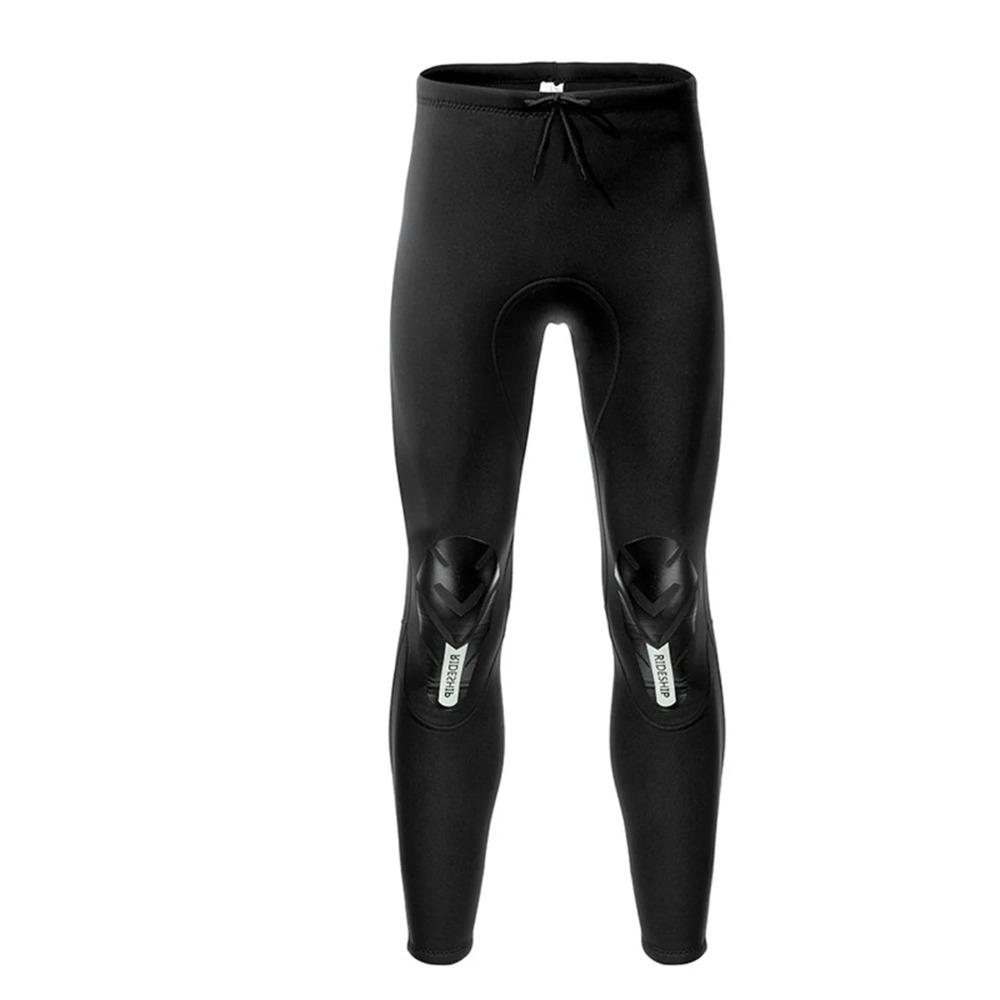 2/3MM Neoprene Wetsuit Men's Diving Top And Pants Separate 2 Pieces Set Snorkeling Surfing Winter Thermal Swimsuit