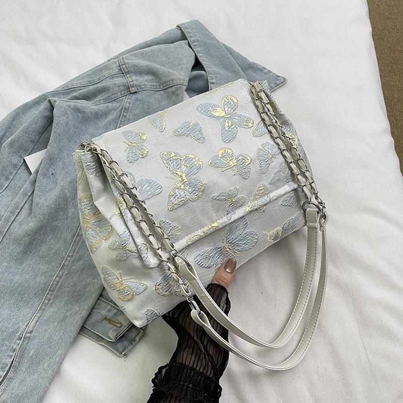 

Повсякденна лише красива жіноча сумка 2024 року, нова проста модна тенденція, сумка-тоут, нішевий дизайн, персоналізована сумка-месенджер в іноземному стилі