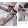 Pure Desire Wind Fishnet Meias Renda Preto Seda Internet Celebridade Sexy Meias Renda Meias Até O Joelho Crianças Ins Tide Fino