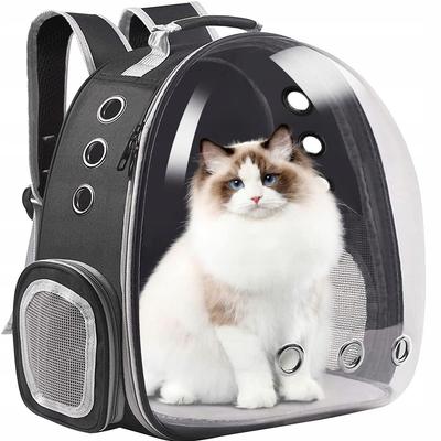 Transparent Cat Dog Carrier Backpack Bag