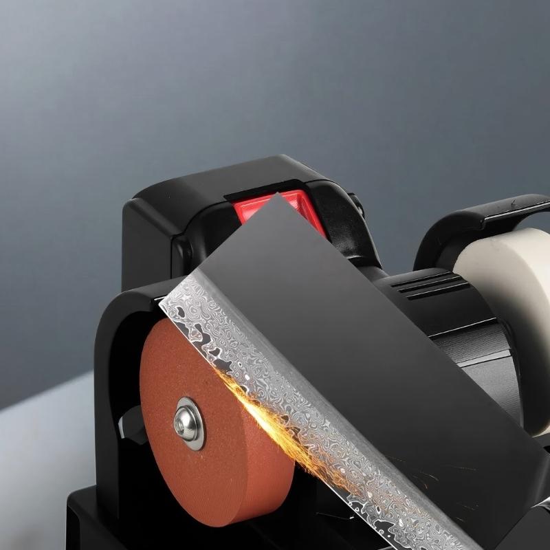 Double Wheel Mini Grinder 100/120 Mesh Wheel 21V 60W Cordless Sharpening Tool Crafting Tool Sharpening Polishing Project