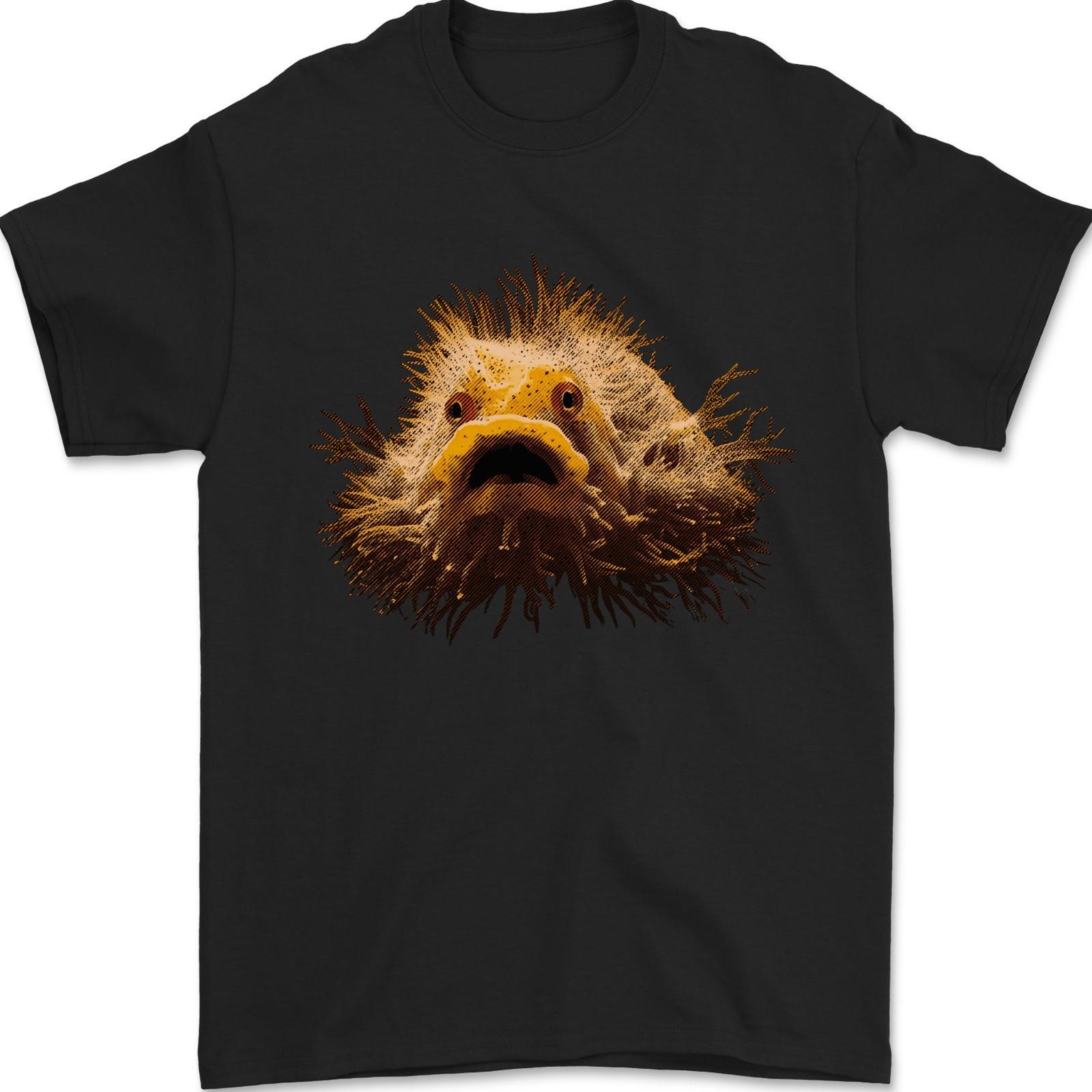 26 A Hairy Frogfish Mens T-Shirt 100% Cotton Unisex T-Shirt L