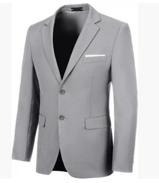 2025 Men's European American Casual Suit Set: Two-Piece Trousers & Jacket for Weddings and Banquets