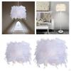 Elegant Feather Pendant Light Fixture for Home Decor