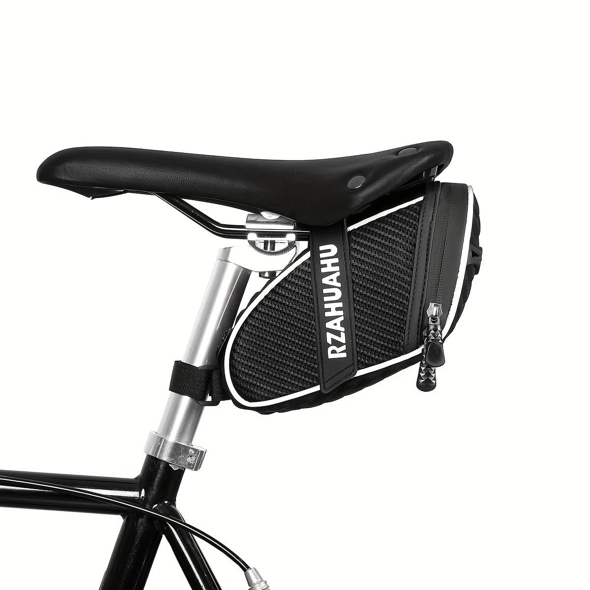 

Waterproof Bicycle Saddle Bag - Durable Storage for Cycling Essentials чёрный