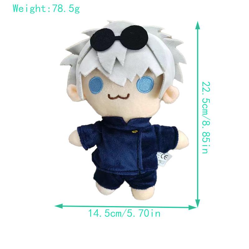 7,87palcová Kawaii plyšová hračka Jujutsu Kaisen Kreslená herní postava Satoru Gojo Getou Suguru Plyšová panenka Panenka Jujutsu Kaisen