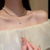 Summer Pearl Necklace Light Luxury Niche Love Clavicle Chain Fashion High-end Versatile Necklace