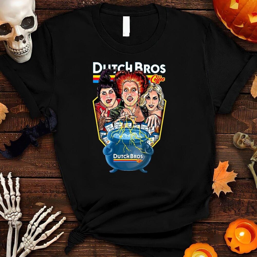 Hocus-Pocus-Du wbr/ tch-Bros-Coffe wbr/ e-Shirt Haloween T Shirt, Size S-5XL Unisex T-Shirt L