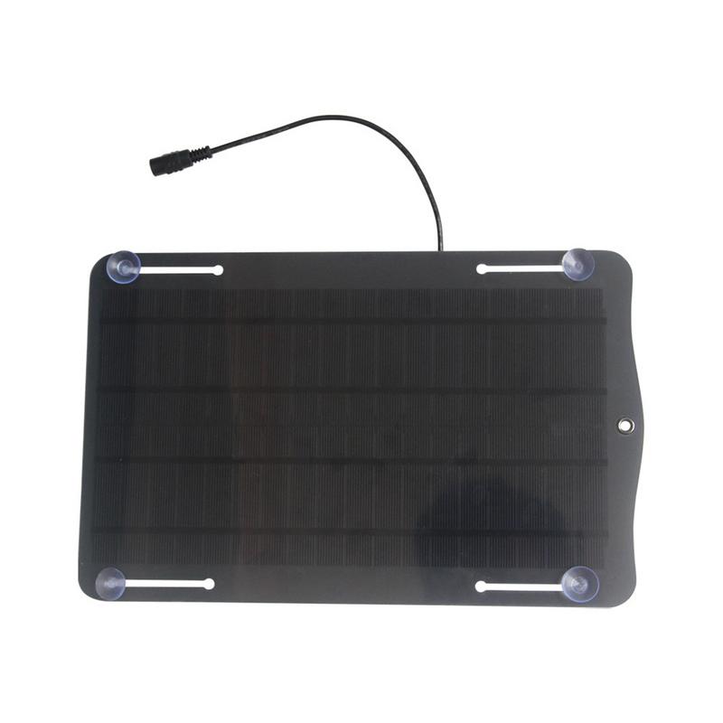 Solar Auto-Batterieladegerät Intelligentes Auto-Batterie-Solarpanel-Ladegerät 18V Leichtes Solarpanel Tragbares Auto-Batterieladegerät