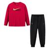 Nike Kids' Cotton Long Sleeve T-shirt & Pants Set