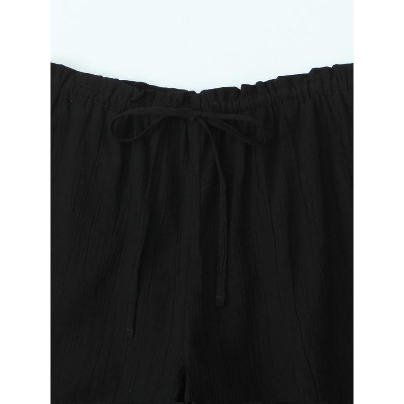 Kaslead New Arrival Women's Fashion Style Fashion Casual Four-Color Straight All-Matching Textured Pants 4391450