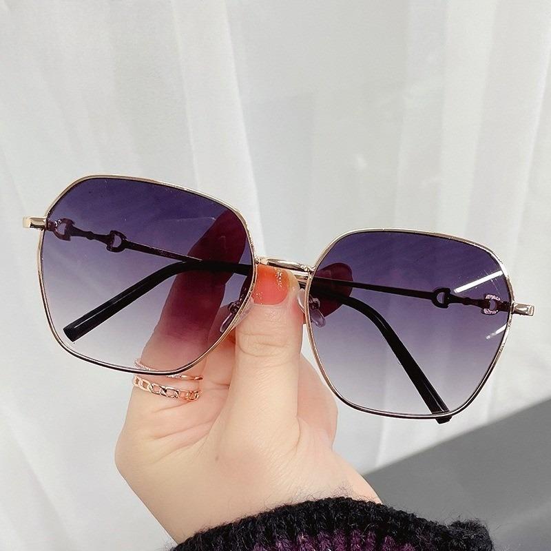 Ochelari de soare Instagram pentru femei Nouă culoare gradient Ediție coreeană Ochelari de soare la modă rezistenți la UV