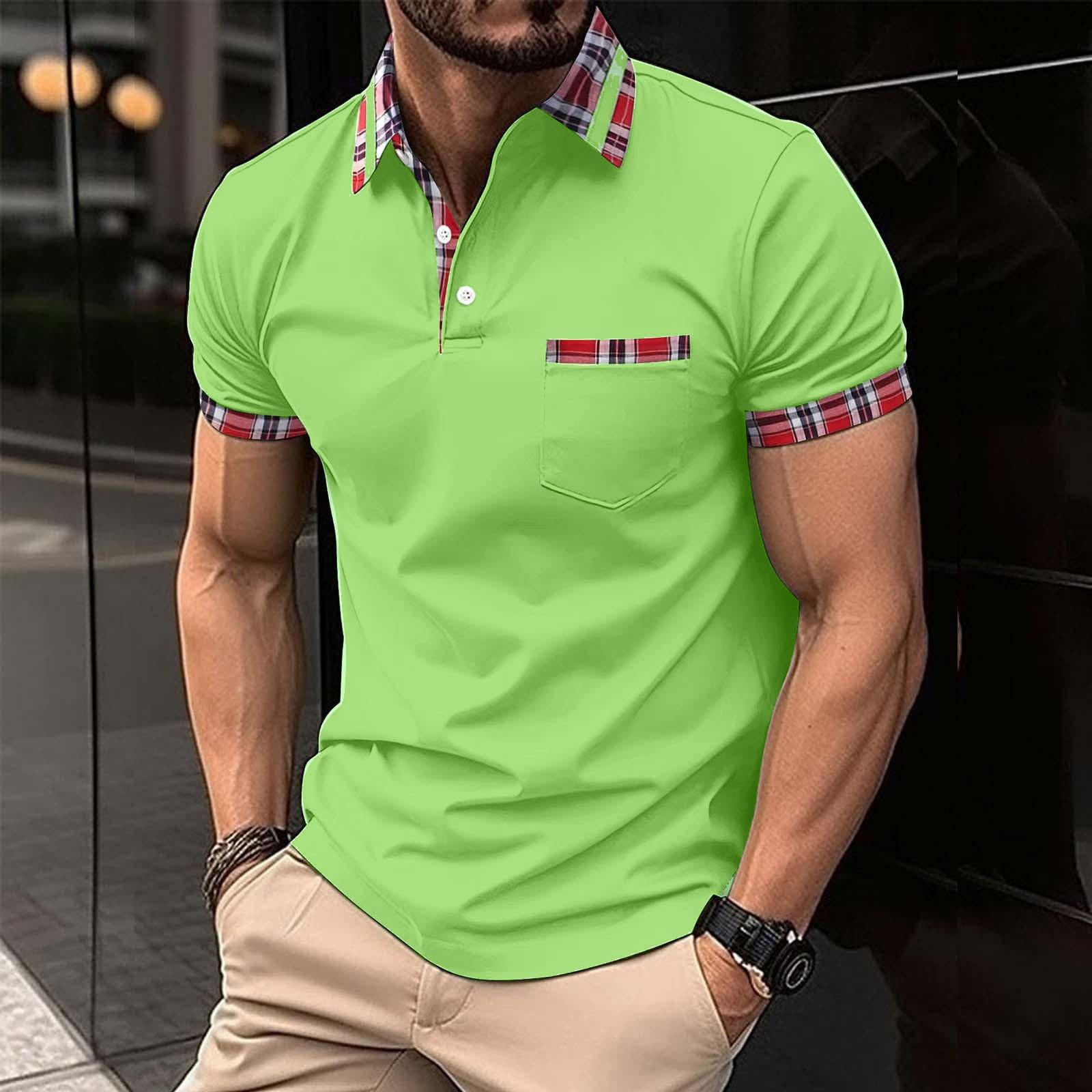 

Мужская рубашка Суперлегкая повседневная мужская одежда с коротким рукавом XL