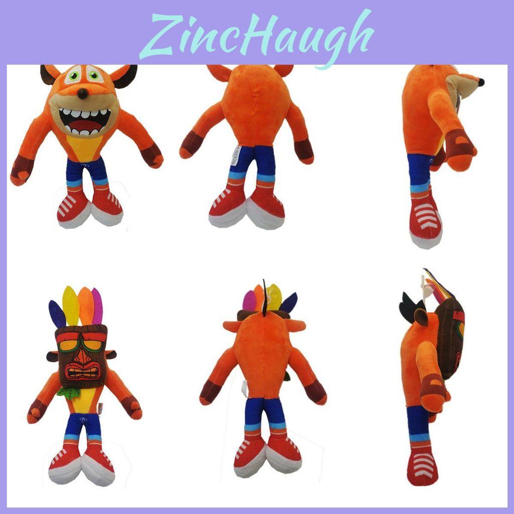 High-quality Crash Bandicoot Plush Toy Offering Cozy Comfort For Anime Lovers And Collectors