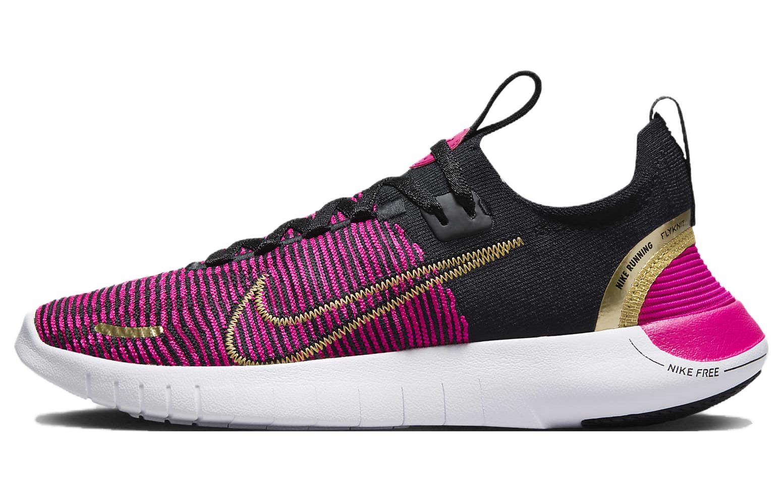 Nike Free Rn Next Nature  Black Fireberry  Women s DX6482-004 37.5