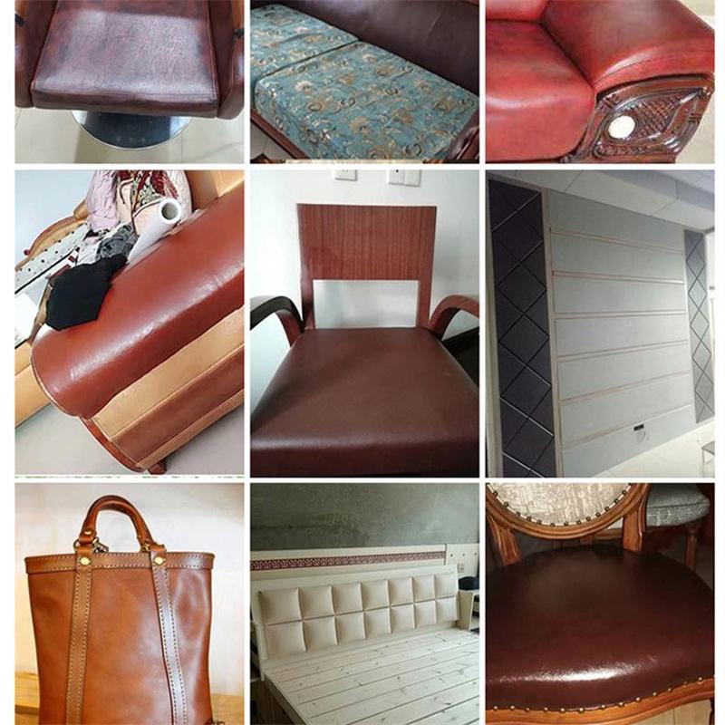 Samolepicí kožená páska Kožená záplata na opravu sedadla pohovky Poškození pohovky Čalounická kůže