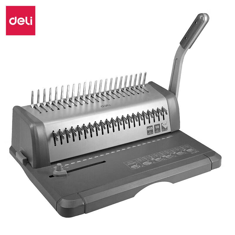 Deli 3873 Manual 21-Hole Coil Binding Machine