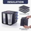 Foldable Tote Bag With Handles for Daily Commute Car Picnic Cruise Party Grocery Outdoor Travel Reusable Drink Cup Carrier
