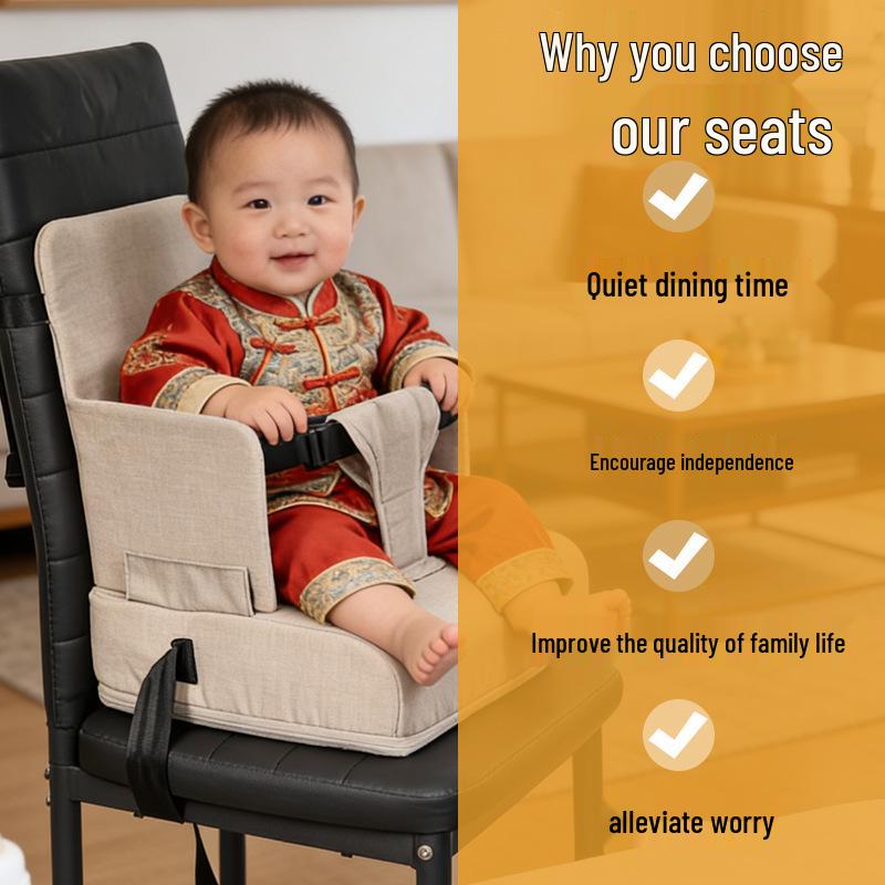 Infant & Child Booster Seat Cushion for High Chair & Study