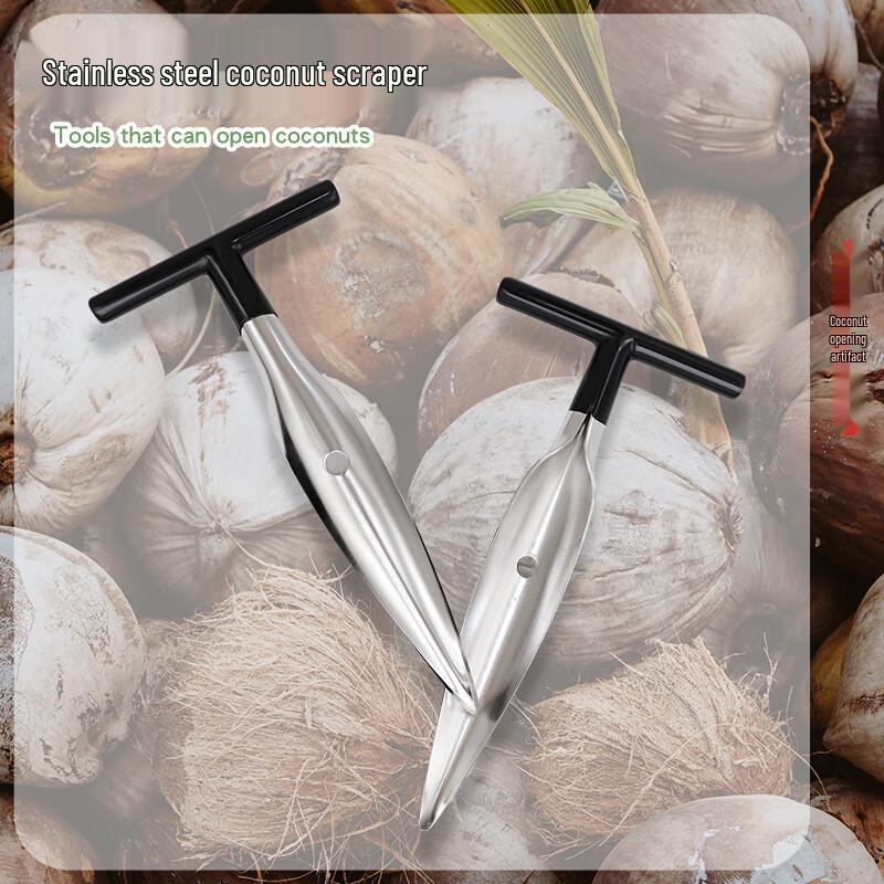 Stainless Steel Coconut Opener Tool