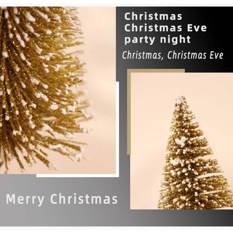 Simulated Small Christmas Tree with Clip Mini Christmas Tree Pine Needle Tree