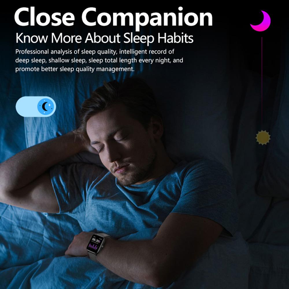 C09 Smart Watch 1.85-inch TFT Screen Bluetooth-compatible Call Heart Rate Blood Pressure Monitor Watch