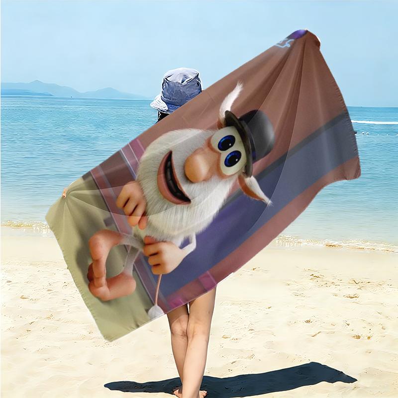 1Pc Magical Bunny Adventure Beach Towel Microfiber Beach Towel Thin Absorbent For Beach Swimming Yoga Bath Sports 0917131
