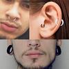 14G-00G Ear Expander Kit Acrylic Tapers Plugs Acrylic Cone Silicone Tunnel Spiral Cone Piercing Kits for All Piercings
