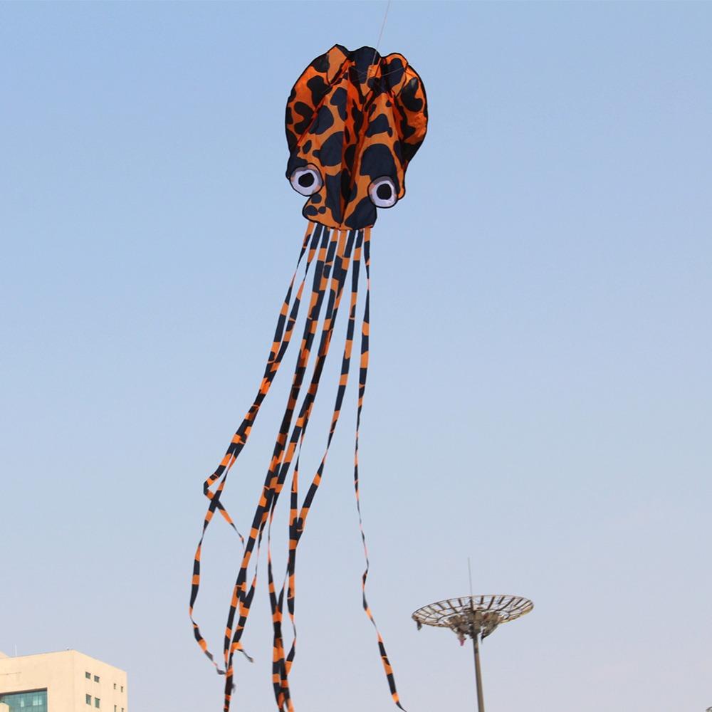 Large Single Line Kite Frameless Soft Animal Kite Durable Outdoor Fun Toy  Beach
