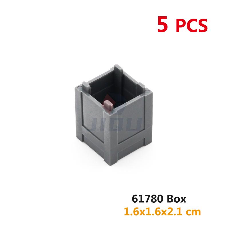 MOC Bricks Toys Accessories Parts City Figure Container Building Blocks Crate Food Barrel Box Treasure Chest 4738 30150 Friends