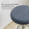 Round Stool Seat Cover Polar Fleece Elastic Bar Stool Cover Anti-Dirty Barstool Slipcover Home Dining Chair Cover Protector