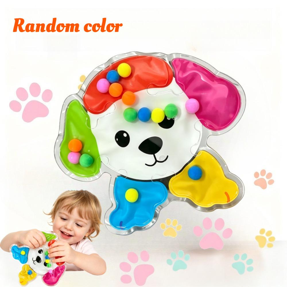 Squeeze Toys, Color-sorting Sensory Toys, Educational Preschool Activities, Fun Classroom Toys, Cute Colorful Puppy Design.