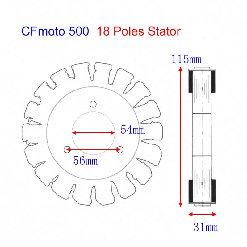 Stator Replacement for CF Moto For CF 500 2007-2016 For CF 500 X5 500 OEM 0180-032000 2011-2015