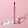 Lakerain Contorno Labbra Tinta Labbra Penna Anti-macchia Non Si Attacca alla Tazza Labbra Idratanti Trucco Labbra Cosmetico 2-in-1 Tinta Labbra & Matita