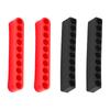 4Pcs Plastic Screwdriver Bit Holders with 10 Slots Each for 1/4Inch Hexagonal Shank Tool Organization