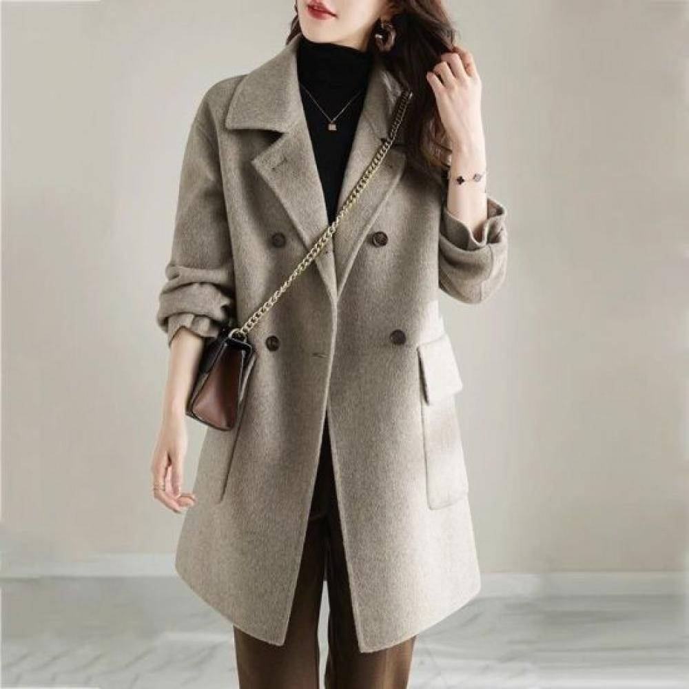 Rellawear Women Wool Coat 2color Ee241117