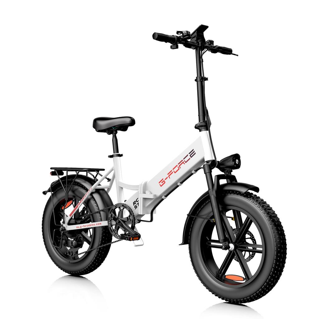 G-FORCE RC-ST Adult Folding Electric Bike 750W Motor 48V 15AH Battery 20-Inch Tires All-Terrain Off-Road E-Bicycle for Outdoor Travel  Urban Commuting