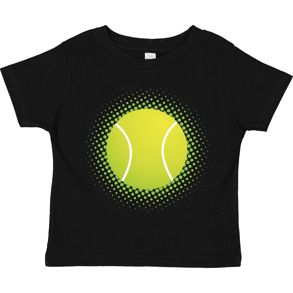 

Inktastic Tennis Ball Sports Gift Toddler kids boys T-Shirt Future Apparel Child Kid Hws 150