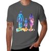 Father Mother And Daughter On A Picnic Tshirt Casual Loose Short Sleeve Tee For Unisex Tshirt