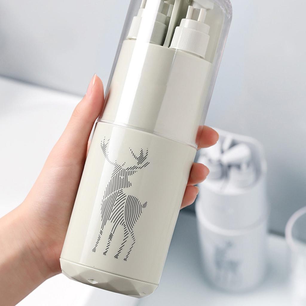 Toilet Cup Portable Toilet Bag Toothpaste Toothbrush Storage Bag Travel Toilet Set