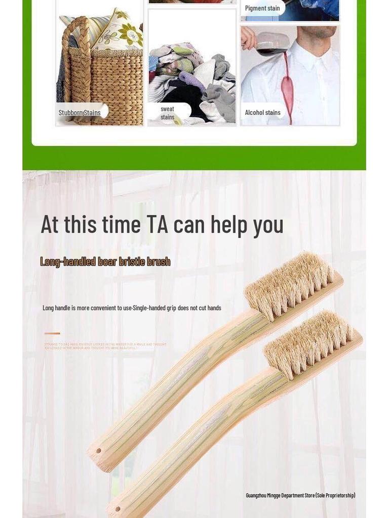 Soft Bristle Clothes and Shoe Cleaning Brush for Laundry and Down Jackets