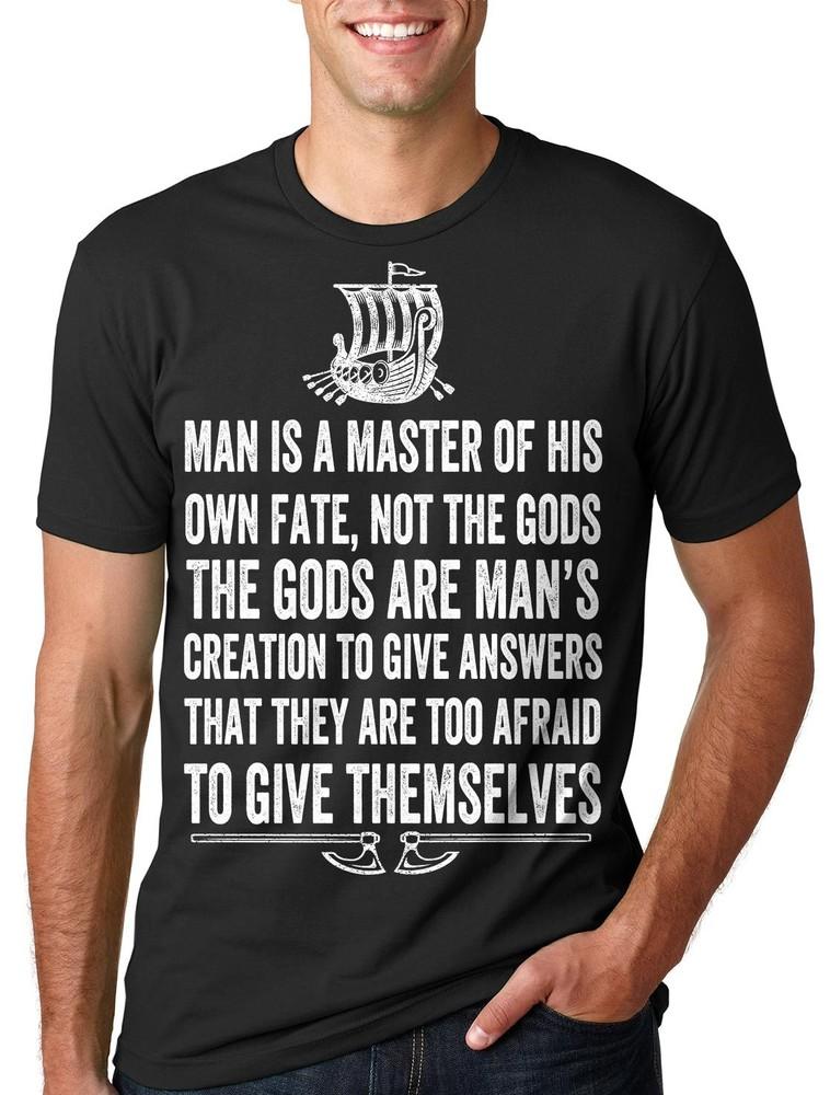 Футболка с викингом Смешная футболка с викингом Вальхалла Символ Одина Футболка унисекс XXL