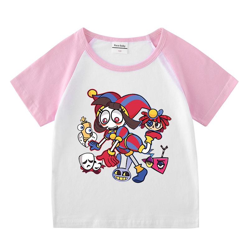 2026 Kids' Summer Clothing Set: Boys & Girls Short Sleeve T-Shirt and Shorts Two-Piece