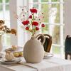 2pcs Red Pink Valentine's Day Rose Stem Romantic Artificial Flower  Table Decoration