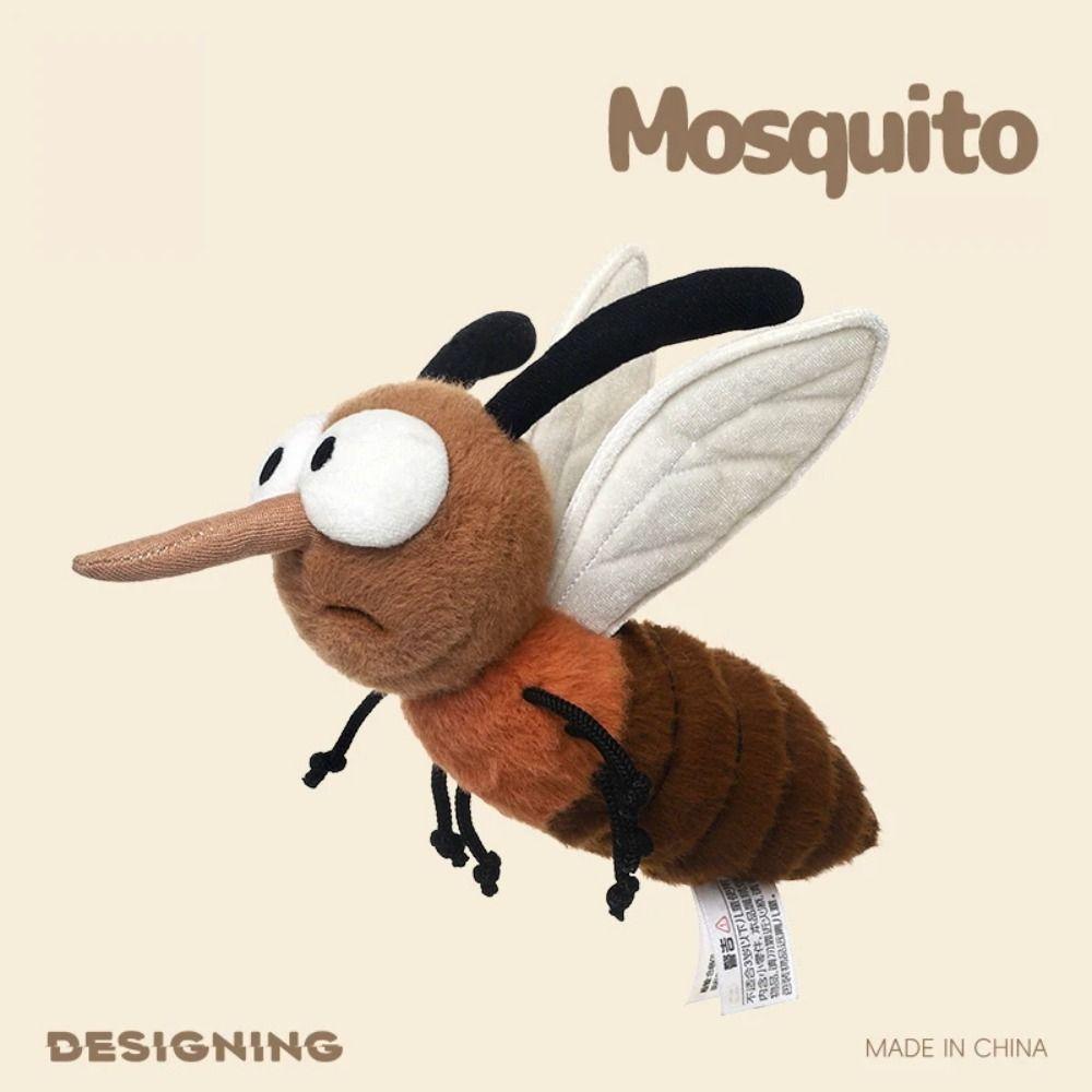 Home Decoration Mosquito Plushie Stuffed Animal Stuffed Mosquito Mosquito Insect Toy  For Children