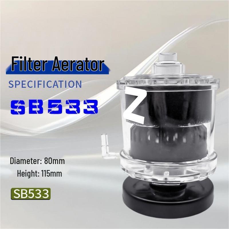 Water Sprite Fish Tank Biochemical Filter with Reverse Air Lift Oxygenation