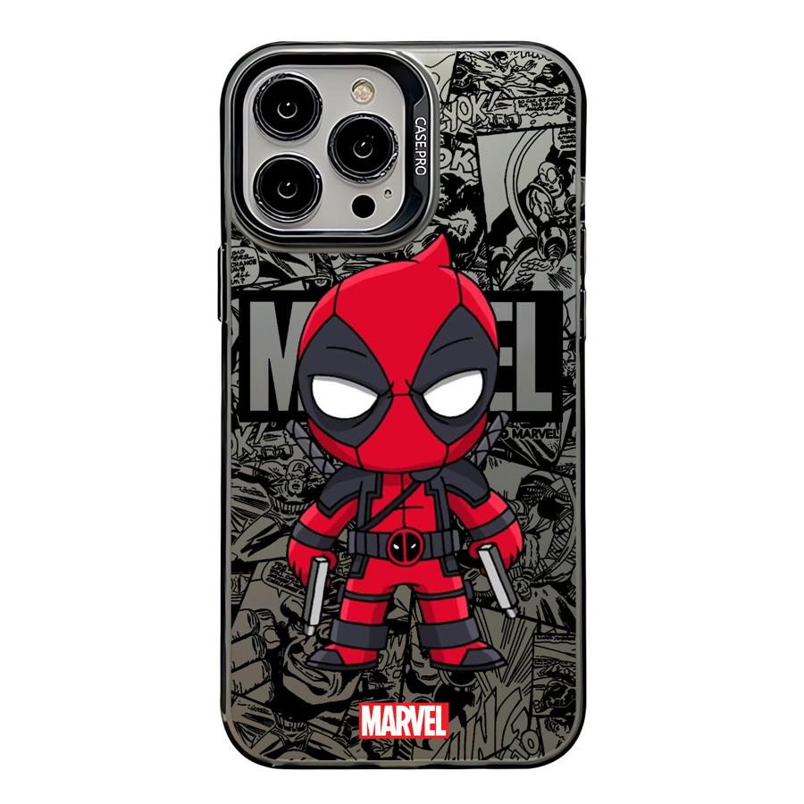 Marvel Groot Deadpool Hülle Handyhülle für Apple iPhone 15 Pro Max 16 Pro 14 Pro 13 12 11 Pro Max 14 Plus Schutzhülle Weiche Schale