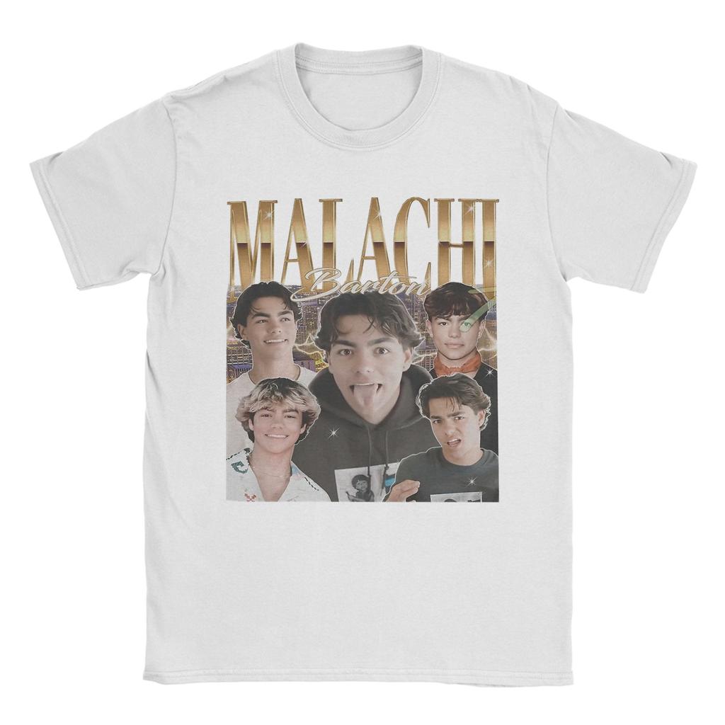 Men's Malachi Barton T Shirts  Cotton Clothing Vintage Short Sleeve Crew Neck Tee Shirt Original T-Shirt